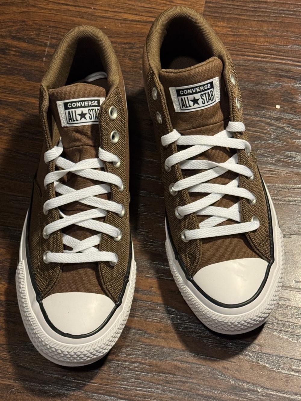 Converse NEW Brown Canvas Low Top Sneakers, 2 Sizes Available Men’s Sz 9 & 10 - Picture 4 of 11